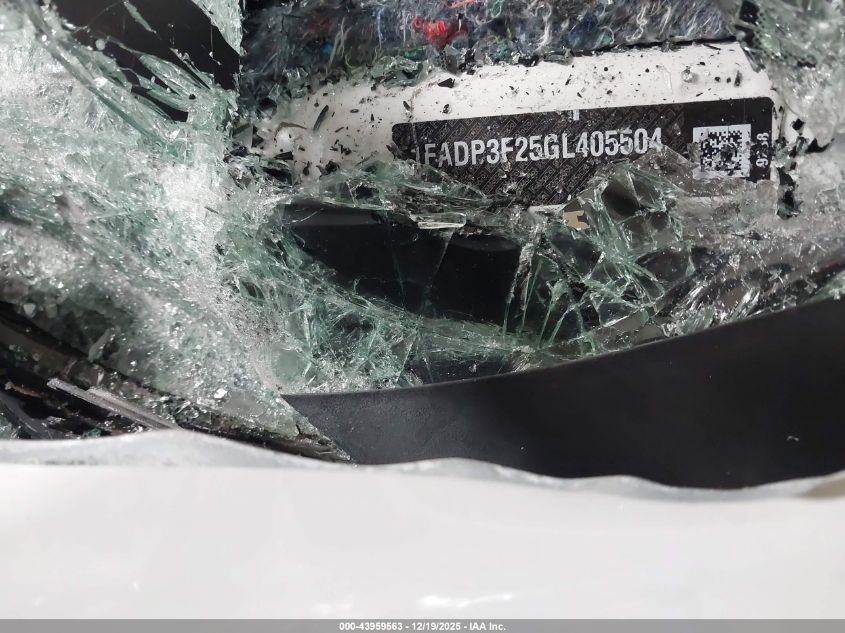 2016 Ford Focus Se VIN: 1FADP3F25GL405504 Lot: 43959563