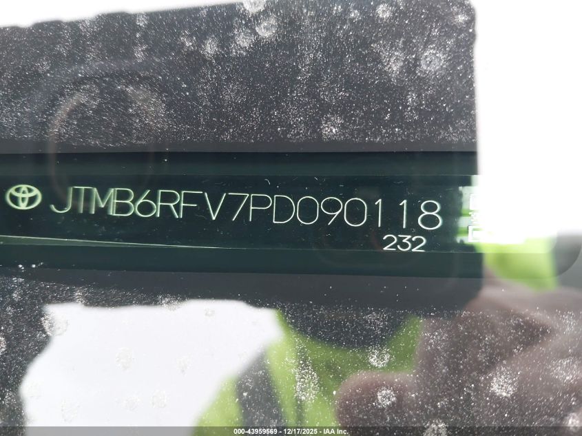 2023 Toyota Rav4 Hybrid Xle Premium VIN: JTMB6RFV7PD090118 Lot: 43959569