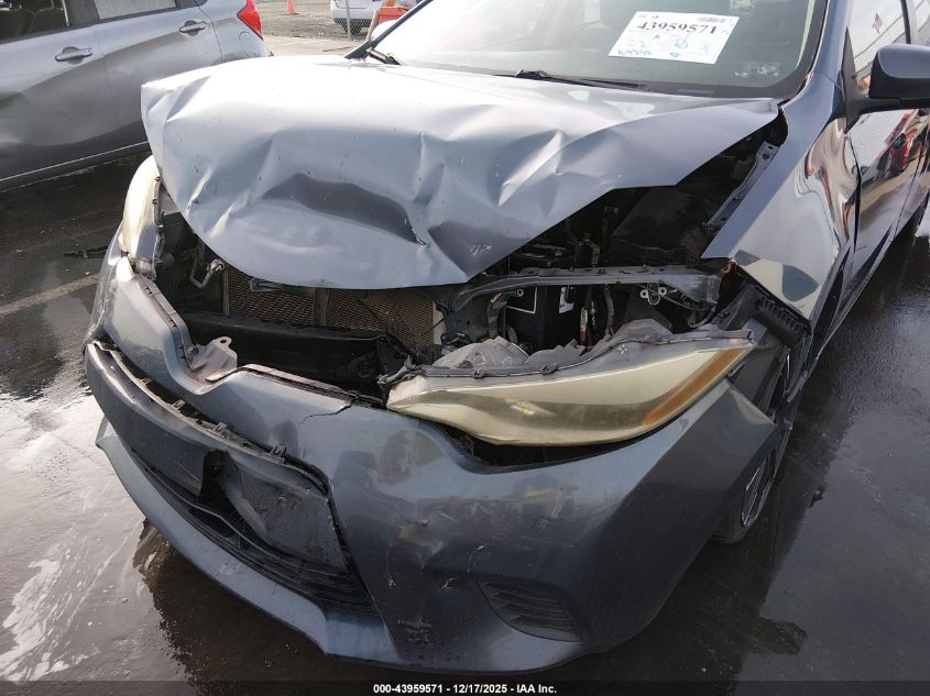 2014 Toyota Corolla Le VIN: 2T1BURHE6EC123980 Lot: 43959571