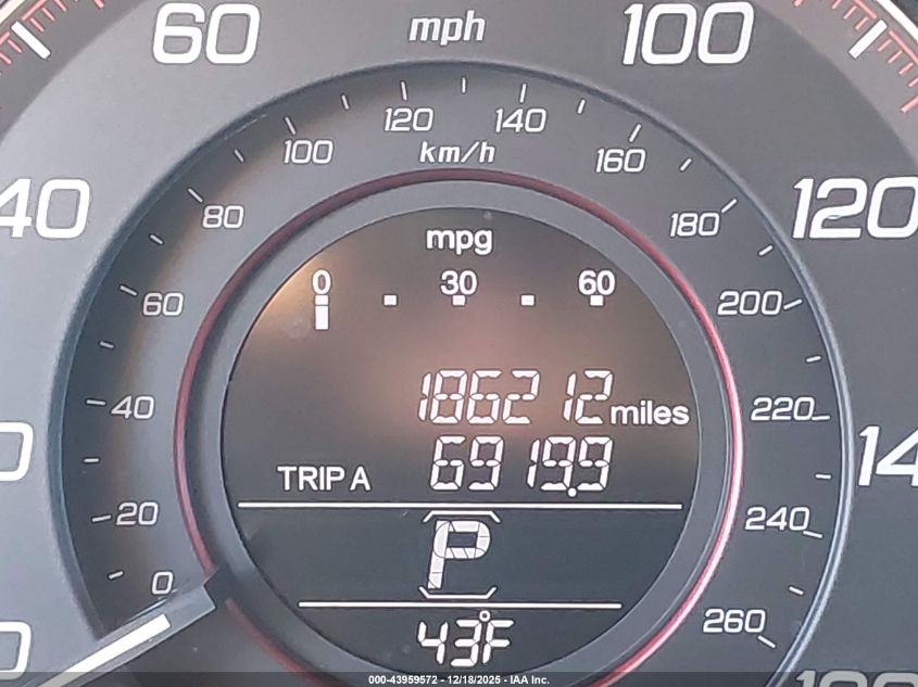 2015 Honda Accord Sport VIN: 1HGCR2F58FA242217 Lot: 43959572