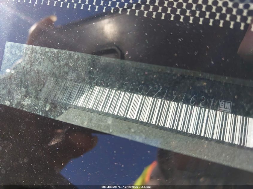 2007 Saturn Ion 3 VIN: 1G8AL55F07Z191621 Lot: 43959574