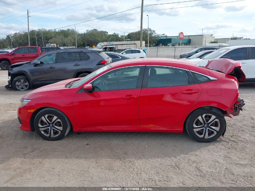 2017 Honda Civic Lx VIN: 2HGFC2F5XHH501244 Lot: 43959581