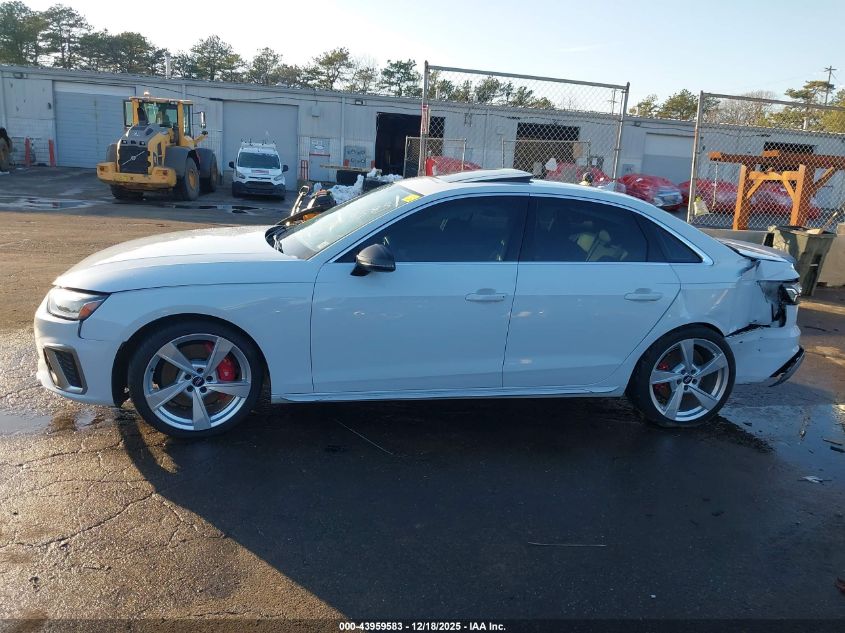 2020 Audi S4 Premium Plus Tfsi Quattro Tiptronic VIN: WAUB4AF46LA050670 Lot: 43959583