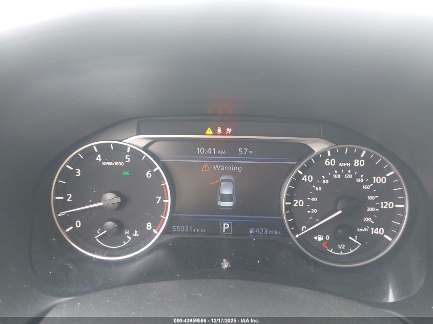 2024 Nissan Altima Sr Fwd VIN: 1N4BL4CV3RN302578 Lot: 43959586