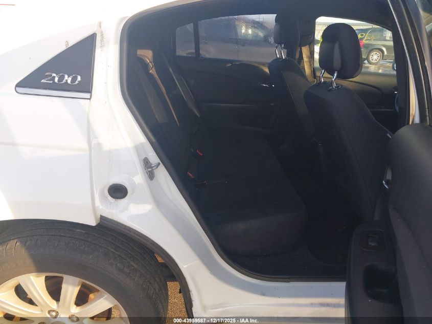 2012 Chrysler 200 Touring VIN: 1C3CCBBB3CN283956 Lot: 43959587