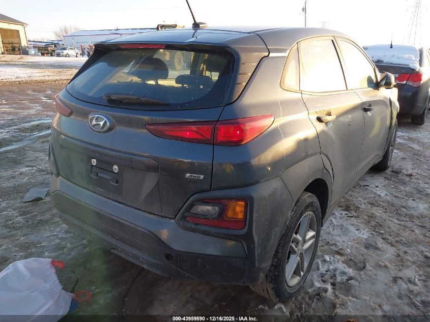 2021 Hyundai Kona Se VIN: KM8K1CAA1MU710985 Lot: 43959590