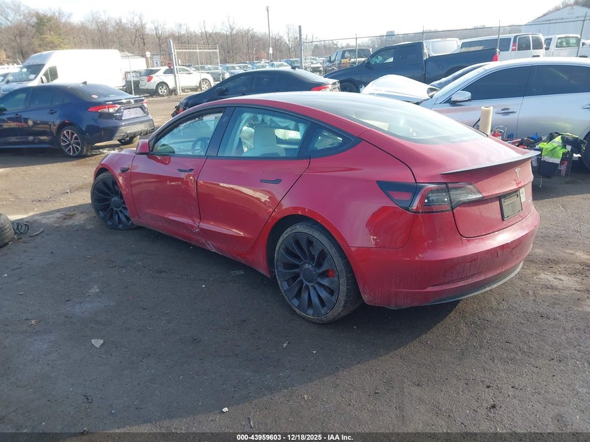 2023 Tesla Model 3 Performance Dual Motor All-Wheel Drive