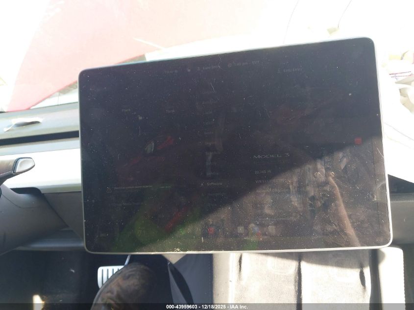 2023 Tesla Model 3 Performance Dual Motor All-Wheel Drive VIN: 5YJ3E1EC7PF587560 Lot: 43959603