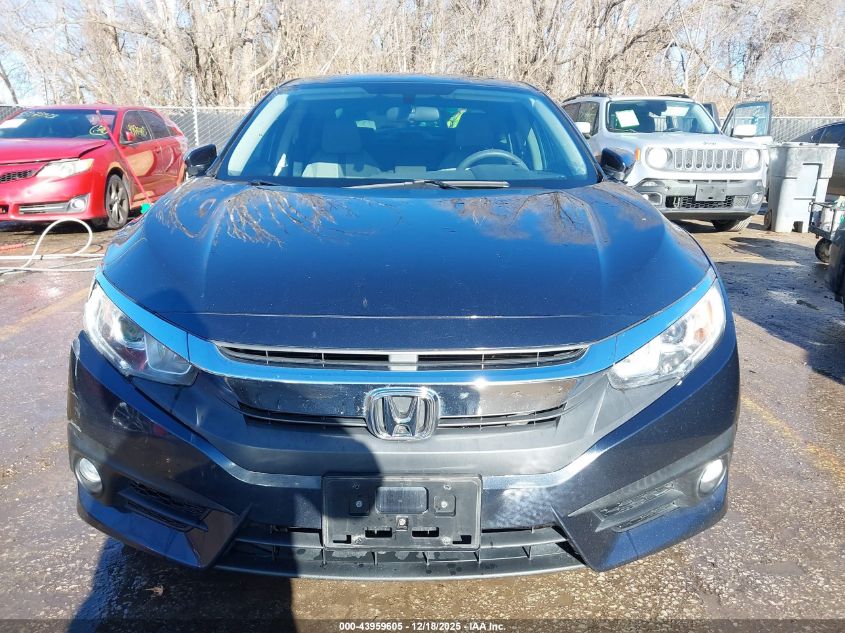 2017 Honda Civic Ex-T VIN: 19XFC1F33HE009786 Lot: 43959605