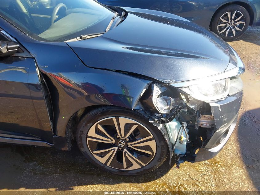 2017 Honda Civic Ex-T VIN: 19XFC1F33HE009786 Lot: 43959605