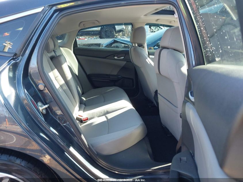 2017 Honda Civic Ex-T VIN: 19XFC1F33HE009786 Lot: 43959605