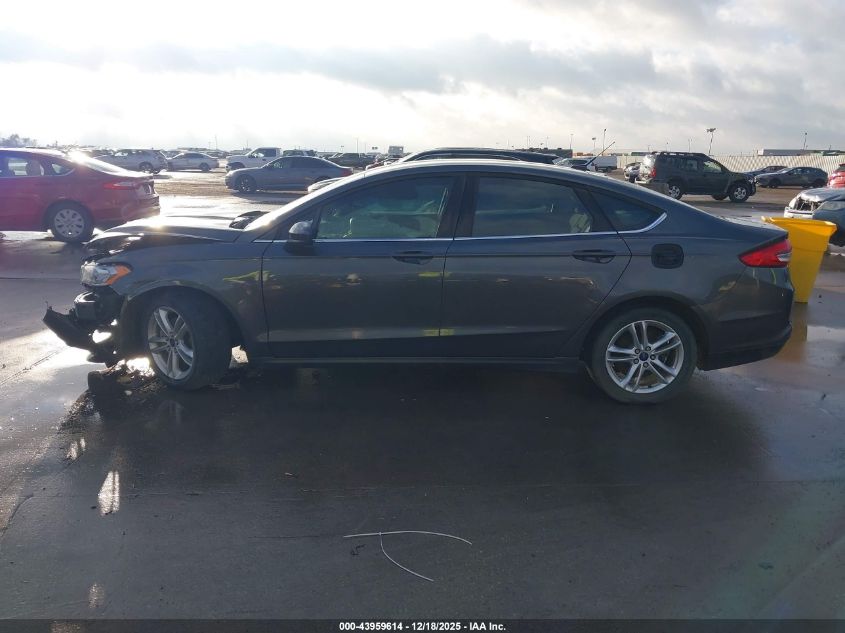 2018 Ford Fusion Se VIN: 3FA6P0H70JR109654 Lot: 43959614