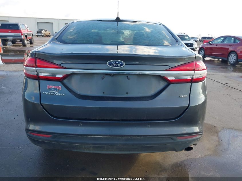 2018 Ford Fusion Se VIN: 3FA6P0H70JR109654 Lot: 43959614
