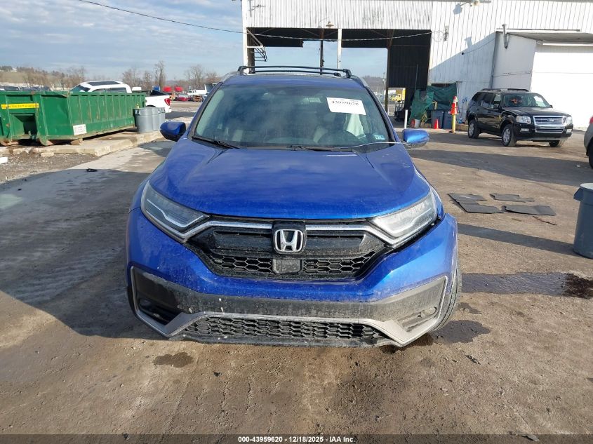 2020 Honda Cr-V Awd Touring VIN: 7FARW2H90LE001423 Lot: 43959620