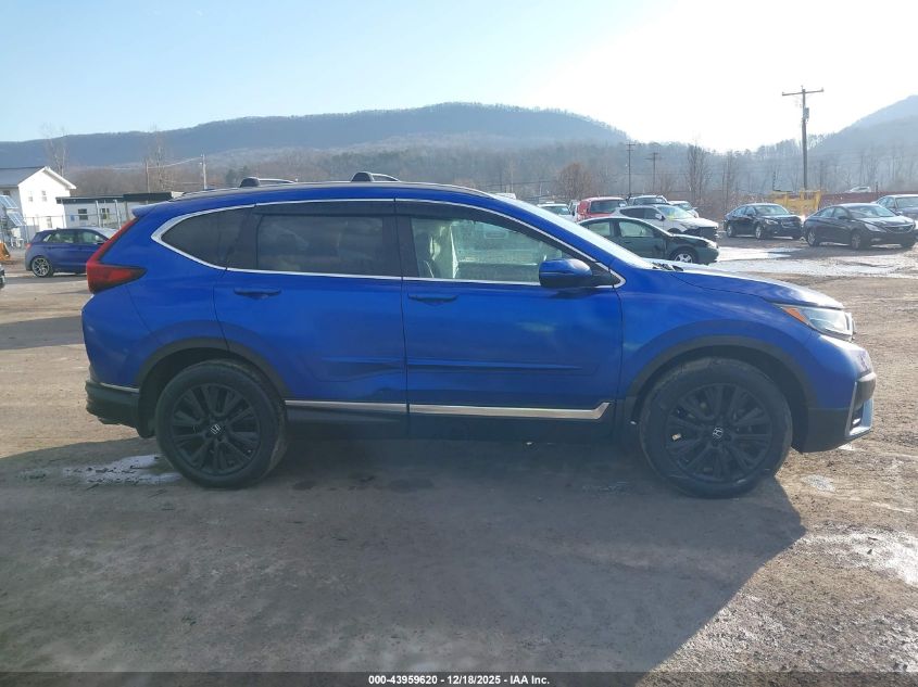 2020 Honda Cr-V Awd Touring VIN: 7FARW2H90LE001423 Lot: 43959620