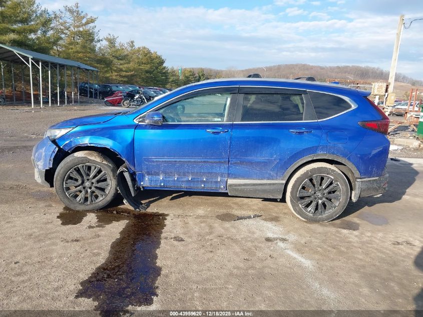 2020 Honda Cr-V Awd Touring VIN: 7FARW2H90LE001423 Lot: 43959620