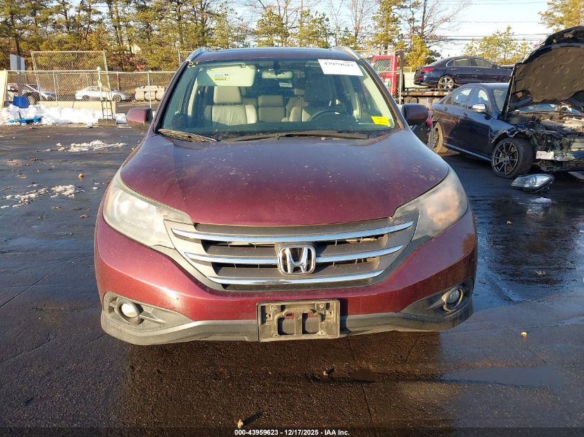 2012 Honda Cr-V Ex-L VIN: 5J6RM4H79CL071537 Lot: 43959623