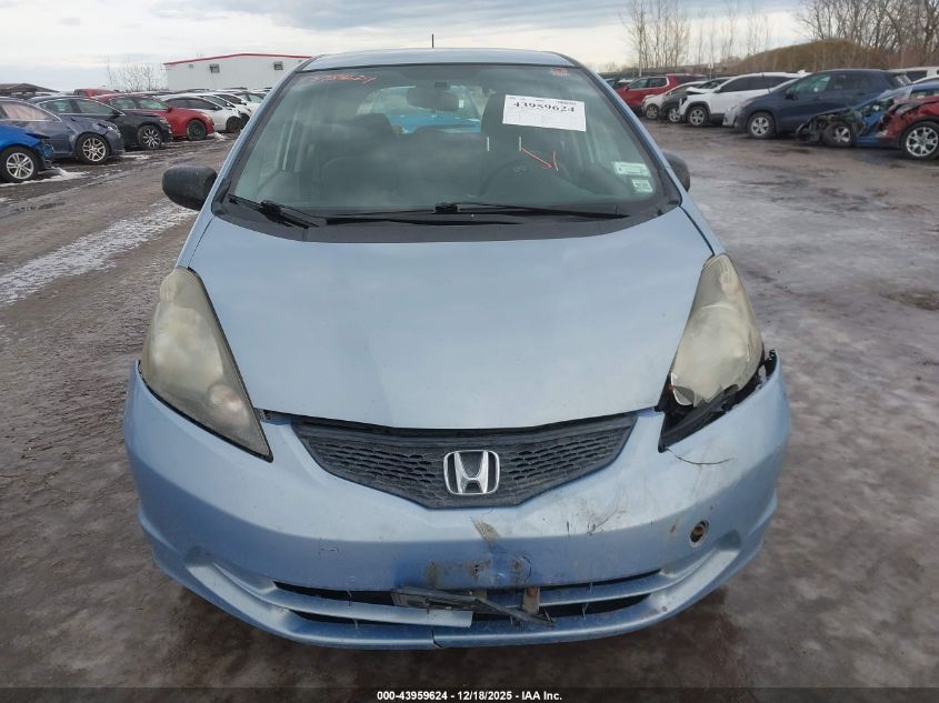 2009 Honda Fit VIN: JHMGE88239S056633 Lot: 43959624