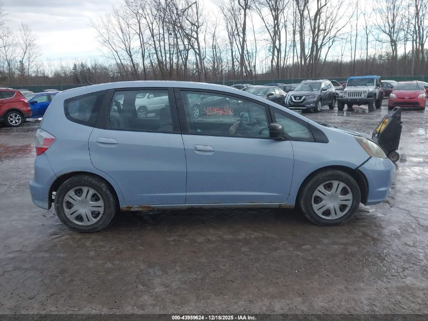 2009 Honda Fit VIN: JHMGE88239S056633 Lot: 43959624