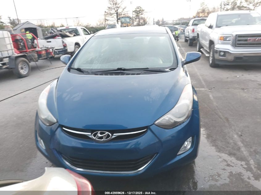 2013 Hyundai Elantra Gls VIN: KMHDH4AE7DU966836 Lot: 43959626
