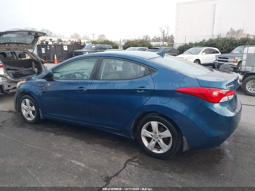 2013 Hyundai Elantra Gls VIN: KMHDH4AE7DU966836 Lot: 43959626