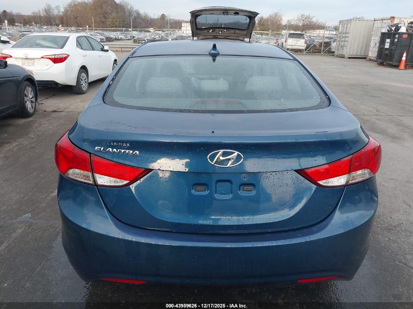 2013 Hyundai Elantra Gls VIN: KMHDH4AE7DU966836 Lot: 43959626