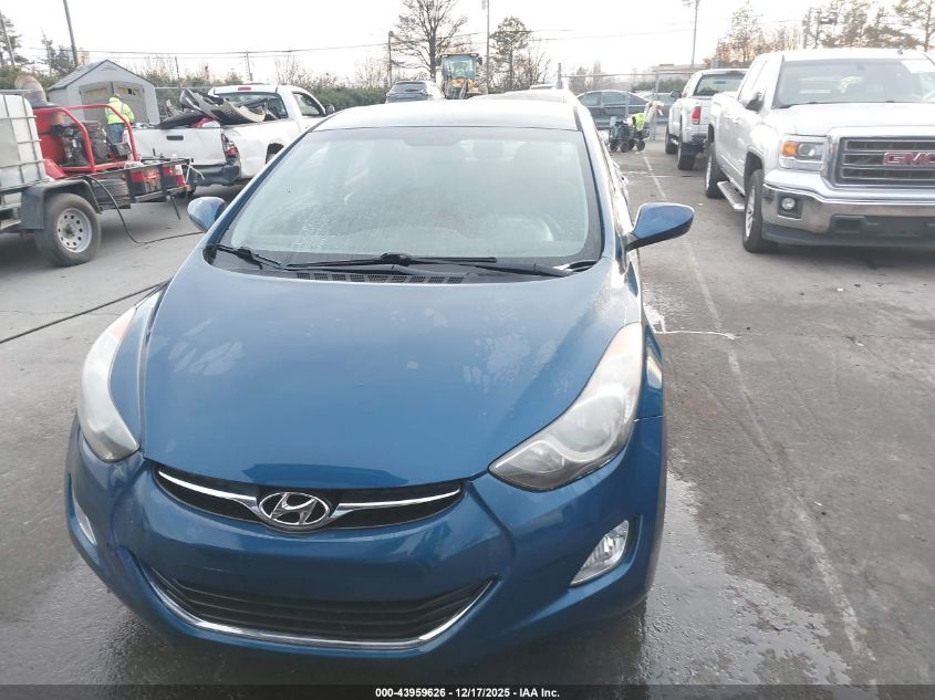 2013 Hyundai Elantra Gls VIN: KMHDH4AE7DU966836 Lot: 43959626