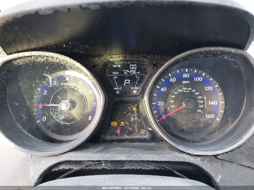 2013 Hyundai Elantra Gls VIN: KMHDH4AE7DU966836 Lot: 43959626