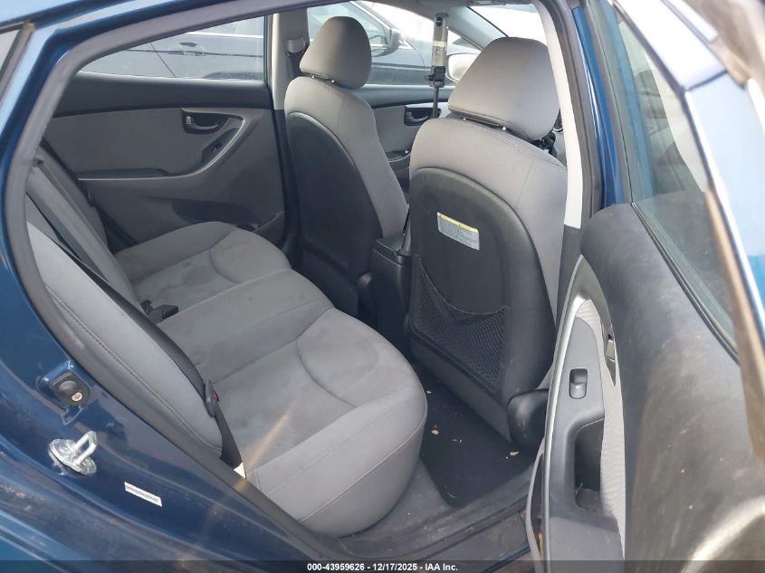 2013 Hyundai Elantra Gls VIN: KMHDH4AE7DU966836 Lot: 43959626