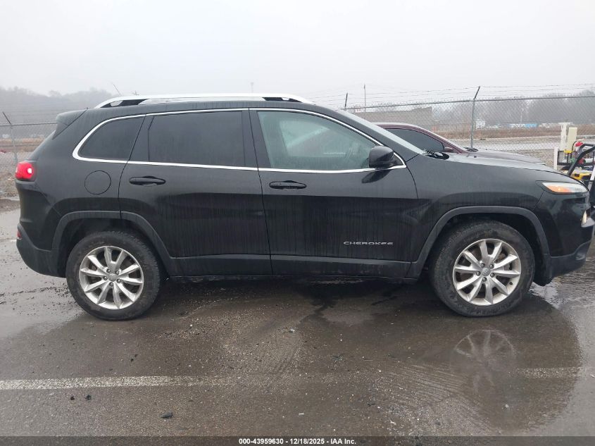 2015 Jeep Cherokee Limited VIN: 1C4PJMDB4FW779570 Lot: 43959630