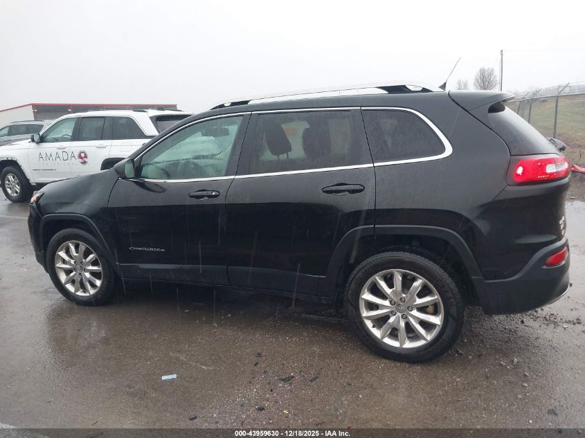 2015 Jeep Cherokee Limited VIN: 1C4PJMDB4FW779570 Lot: 43959630