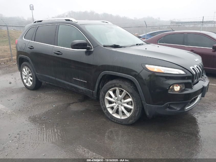 2015 Jeep Cherokee Limited VIN: 1C4PJMDB4FW779570 Lot: 43959630