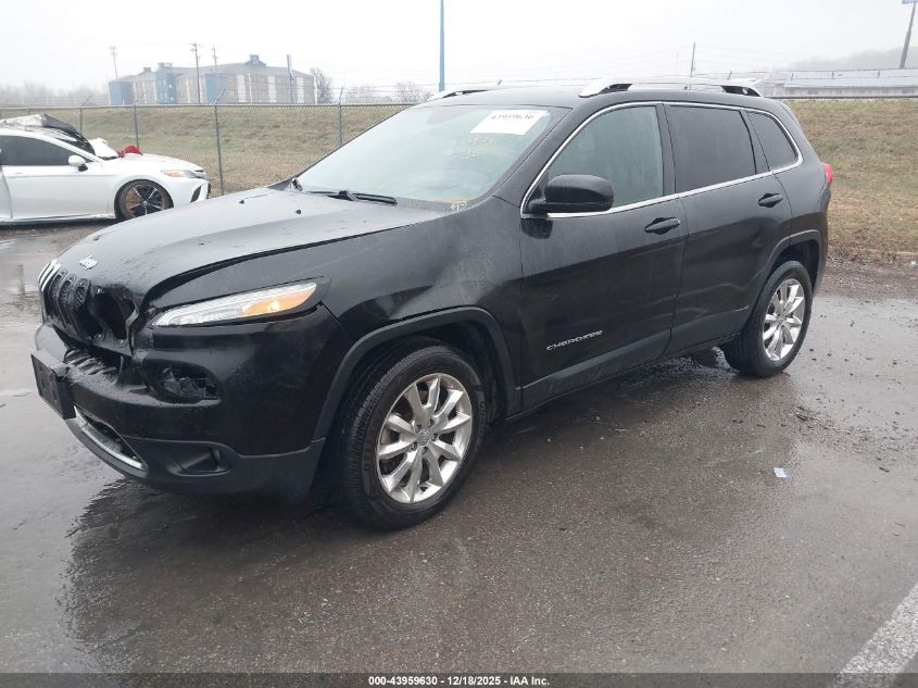 2015 Jeep Cherokee Limited VIN: 1C4PJMDB4FW779570 Lot: 43959630
