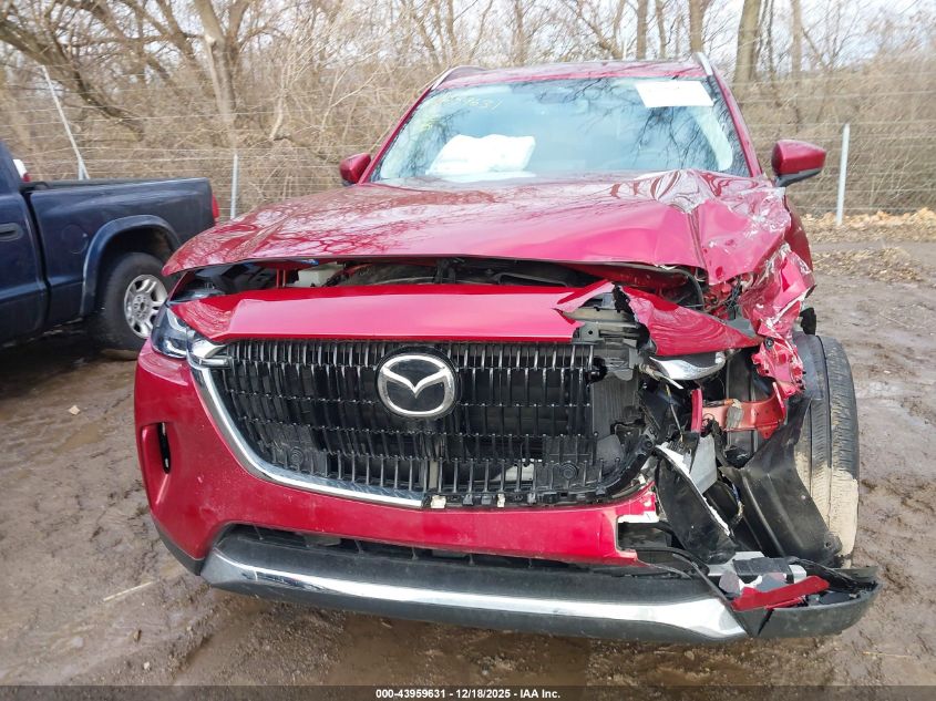 2024 Mazda Cx-90 3.3 Turbo Premium VIN: JM3KKDHD6R1121826 Lot: 43959631