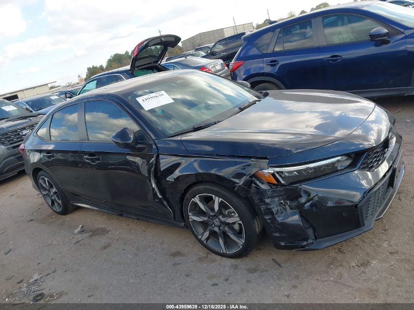 2025 Honda Civic Hybrid Sport/Sport Touring VIN: 2HGFE4F81SH323201 Lot: 43959639