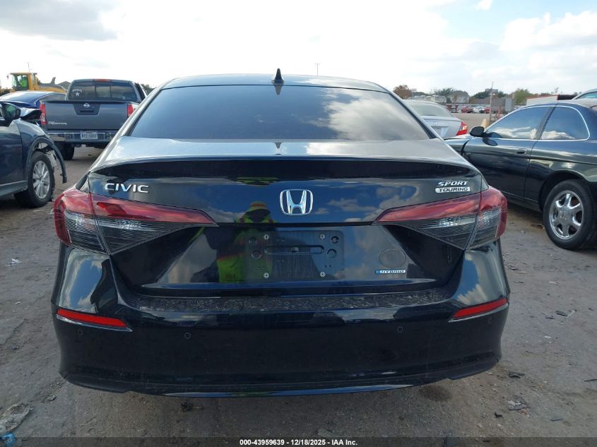 2025 Honda Civic Hybrid Sport/Sport Touring VIN: 2HGFE4F81SH323201 Lot: 43959639