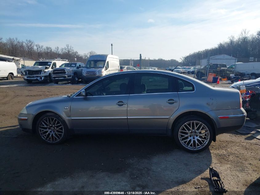2003 Volkswagen Passat Gls VIN: WVWPD63B13P436693 Lot: 43959646