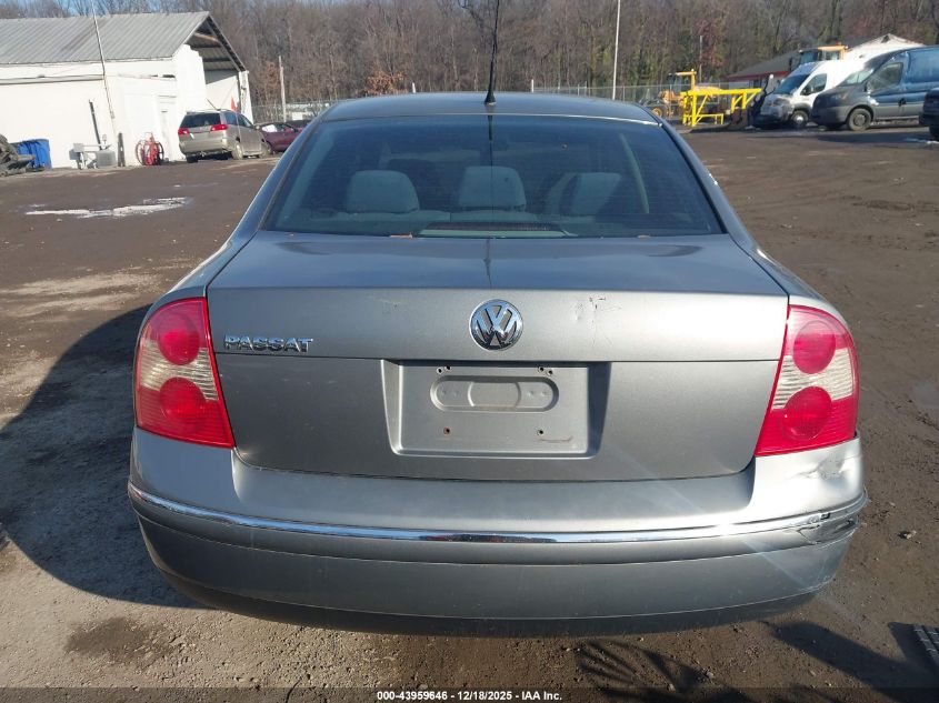 2003 Volkswagen Passat Gls VIN: WVWPD63B13P436693 Lot: 43959646