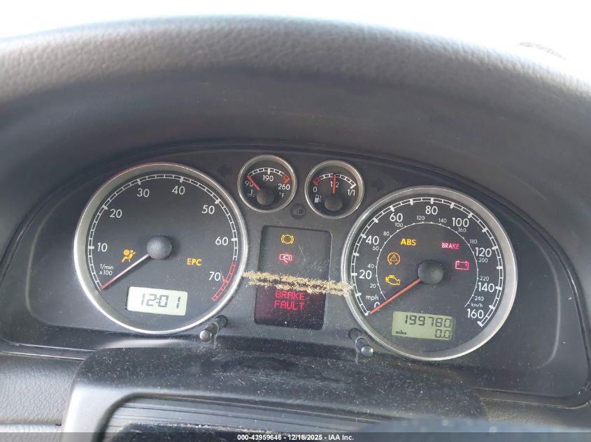 2003 Volkswagen Passat Gls VIN: WVWPD63B13P436693 Lot: 43959646