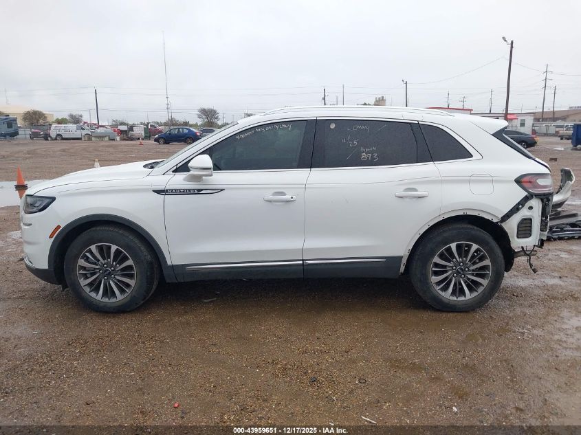 2022 Lincoln Nautilus Standard VIN: 2LMPJ6J92NBL07199 Lot: 43959651