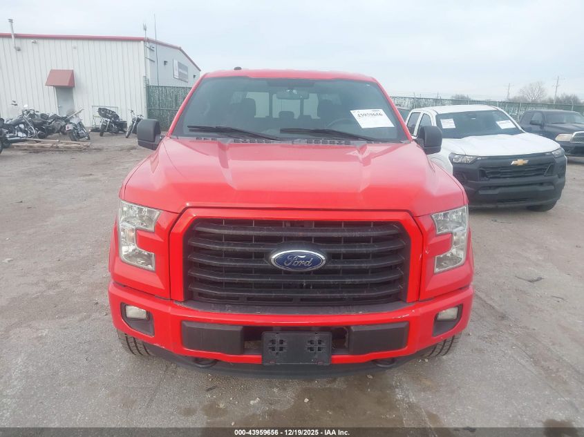 2016 Ford F-150 Xlt VIN: 1FTFW1EF7GFB58919 Lot: 43959656