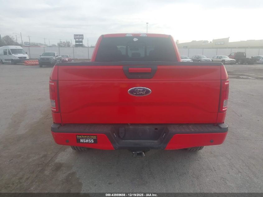 2016 Ford F-150 Xlt VIN: 1FTFW1EF7GFB58919 Lot: 43959656