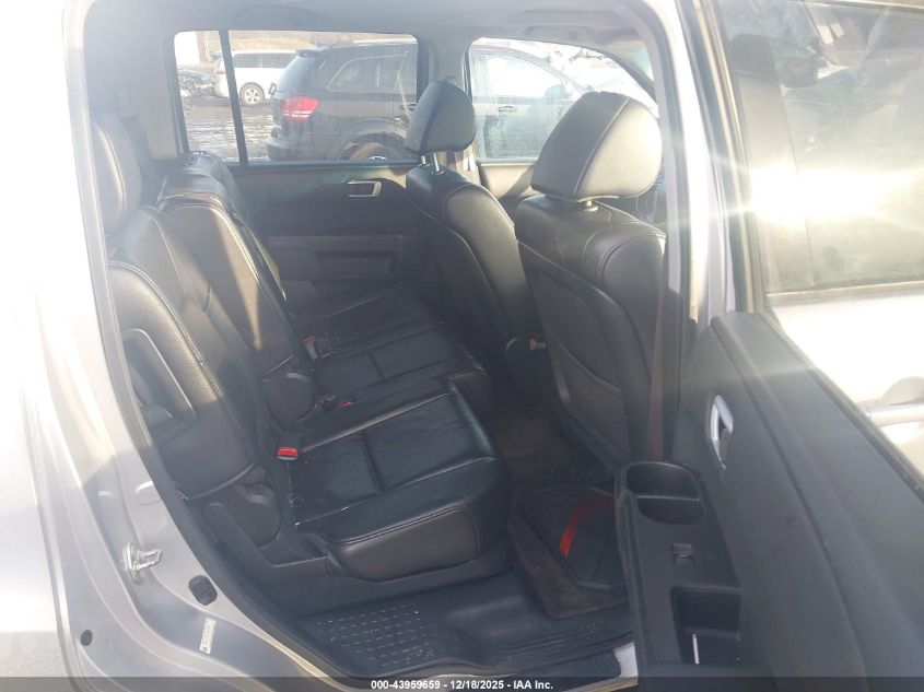 2012 Honda Pilot Ex-L VIN: 5FNYF4H52CB080805 Lot: 43959659