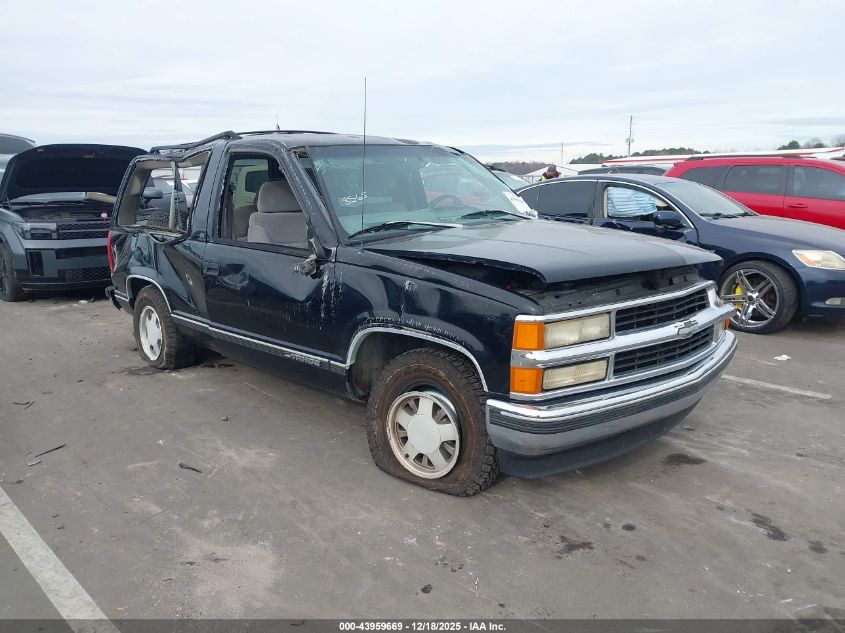 1999 Chevrolet Tahoe VIN: 3GNEC18R0XG186321 Lot: 43959669