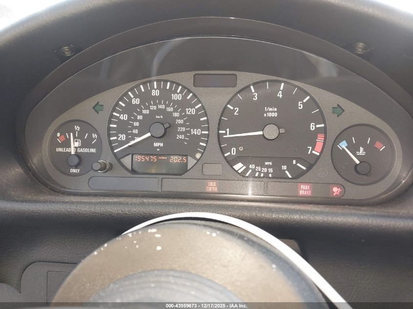 1999 BMW 323Ic VIN: WBABJ7333XEA65488 Lot: 43959673