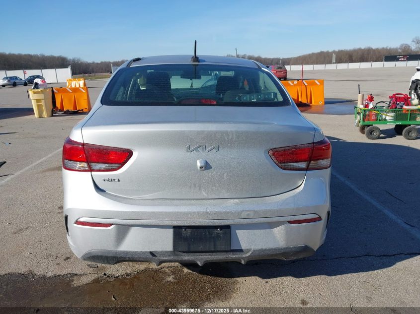2022 Kia Rio Lx VIN: 3KPA24ADXNE446761 Lot: 43959675