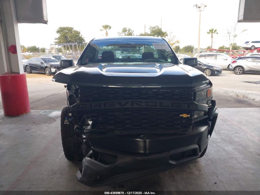 2020 Chevrolet Silverado 1500 2Wd Long Bed Wt VIN: 3GCNWAEH0LG249830 Lot: 43959678