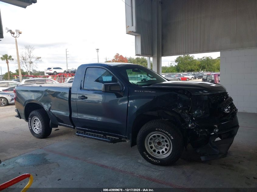 2020 Chevrolet Silverado 1500 2Wd Long Bed Wt VIN: 3GCNWAEH0LG249830 Lot: 43959678