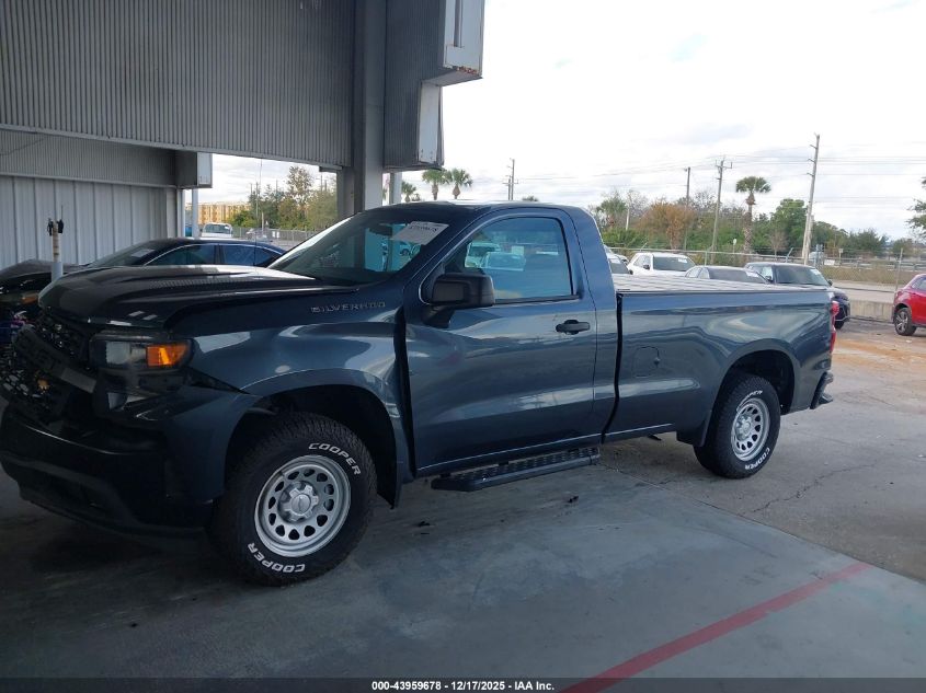 2020 Chevrolet Silverado 1500 2Wd Long Bed Wt VIN: 3GCNWAEH0LG249830 Lot: 43959678