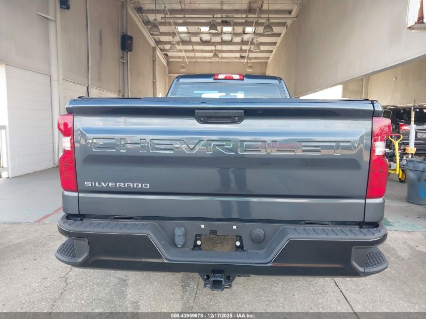 2020 Chevrolet Silverado 1500 2Wd Long Bed Wt VIN: 3GCNWAEH0LG249830 Lot: 43959678